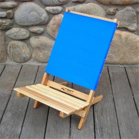 BLUE RIDGE CHAIR WORKS Blue Ridge Chair Works SMBR08WA Caravan Chair -Atlantic Blue SMBR08WA